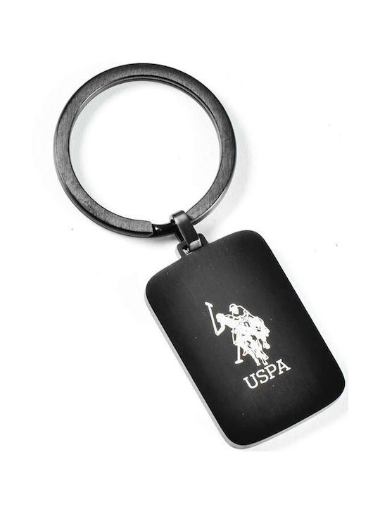 U.S. Polo Assn. Key Holder made of Metal Black