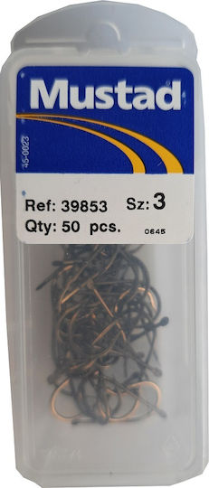Mustad 39853 Fishing Hooks Set 50pcs No1