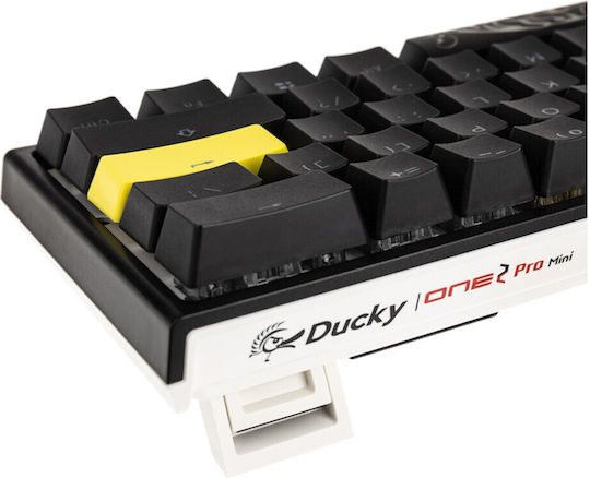 Ducky One 2 Pro Mini Gaming Tastatură Mecanică 60% cu Gateron Yellow comutatoare și iluminare RGB (Engleză US)