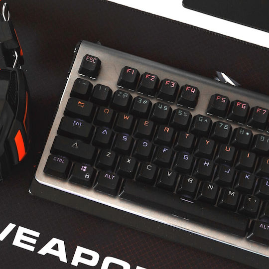 Canyon Nightfall Gaming Mechanical Keyboard with Custom Black Switches and RGB Lighting English US