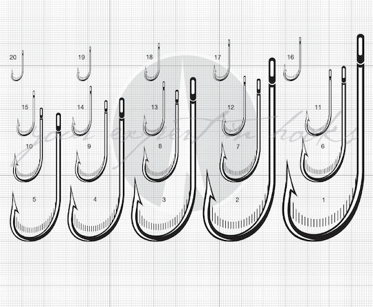 VMC Sea Kirby Ringed 9752 PS Fishing Hooks Set 100pcs No14