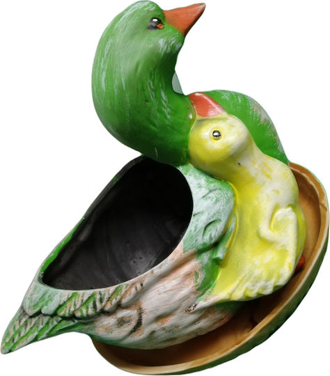 Dekorative Ente aus Keramik 21x21x27cm 1Stück