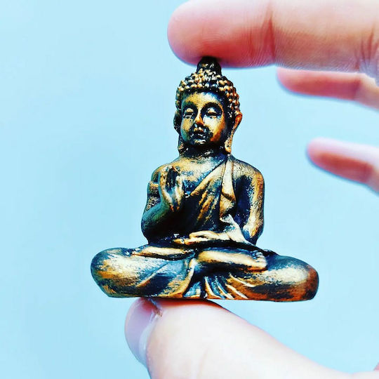 Decorativi Buddha din Gips 5.5x4.4x5.5cm 3buc