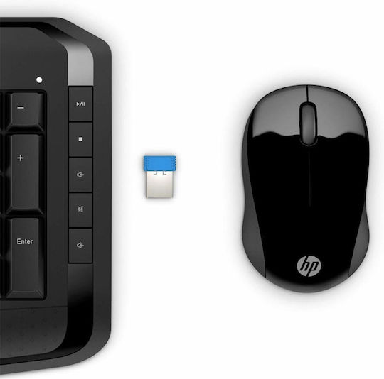 HP 300 Fără fir Set tastatură și mouse Engleză UK
