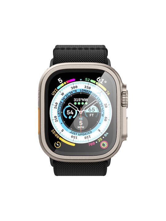 Spigen Glas.TR Slim Pro Μεταλλική Θήκη Titanium για το Apple Watch Ultra 49mm