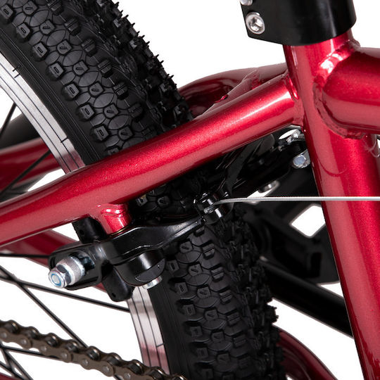 Hiland Redeem Freestyle 20" Детски Велосипед BMX с Алуминиева рамка Червен