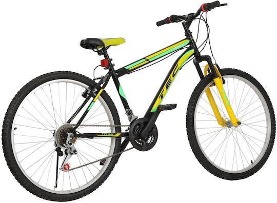 TEC Titan 24" Κίτρινο Mountain Bike με 21 Ταχύτητες
