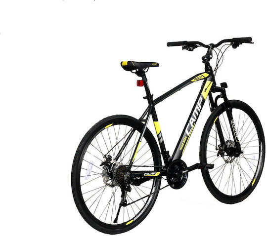 Road MD 28" Жълт Колело Трекинг с 21 Скорости и Механични Дискови Спирачки