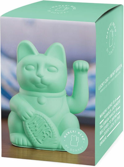 Donkey Decorative Cat made of Plastic Lucky 10.5x8.5x15cm 1pcs
