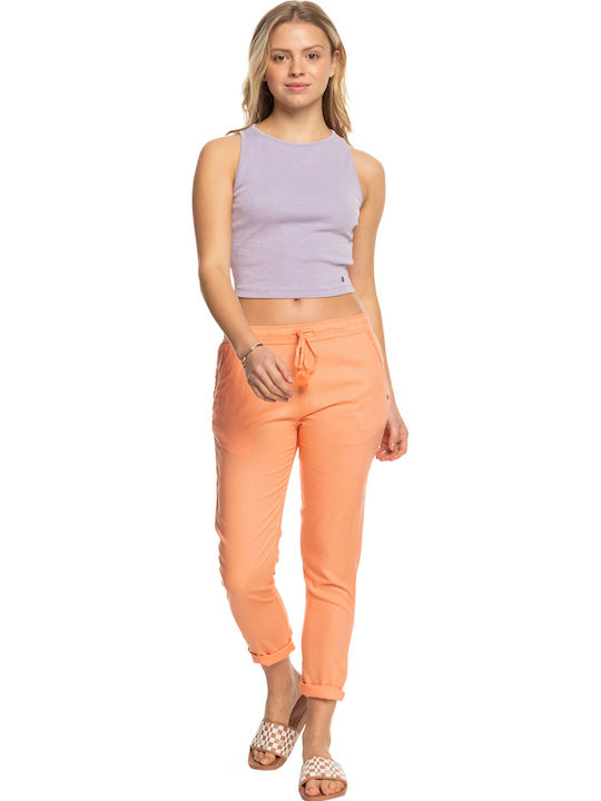 Never Ending Vacay Women's Summer Crop Top Sleeveless Striped Lilacc