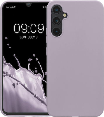 KWmobile Umschlag Rückseite Silikon Lila (Galaxy A34)