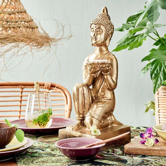 Butlers Dekorativ Statuette aus Metall Bali 19x15x44cm 1Stück