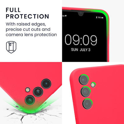 KWmobile Silicone Back Cover Durable Pink (Galaxy A34)