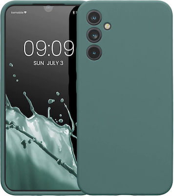 KWmobile 5G Silicone Back Cover Durable Green (Galaxy A34)