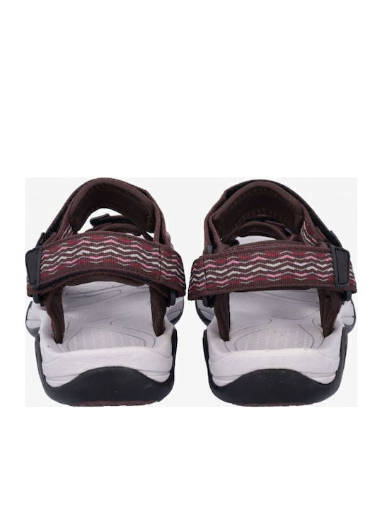 Hamal Γυναικεία Σανδάλια Sporty Καφέ