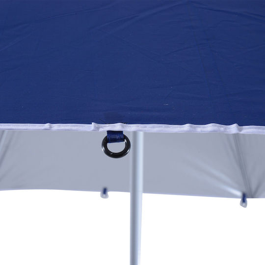 Outsunny Outsunny Beach Umbrella Diameter 2.10m Blue