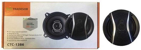 CTC-1386 Σετ Ηχεία Αυτοκινήτου 5" με 30W RMS (2 Δρόμων)