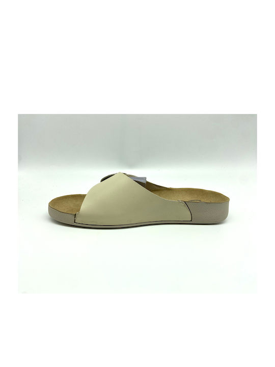 Suave Women's Flat Sandals Anatomic in Beige Color