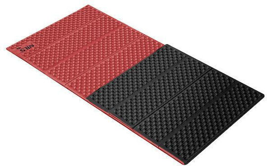 Nils Spumant Single Substrat Camping 188x60cm Grosime 2cm în culoarea Roșu