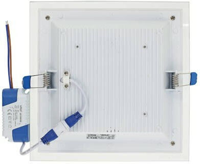 Vito Квадрат Вграден LED Панел 16W с Студено бяло Светлина 6000К 20x20см.