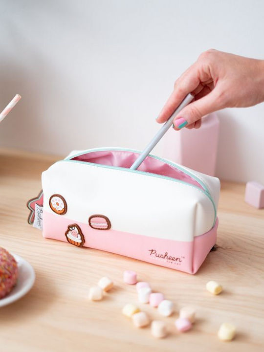 Damen Necessaire in Rosa Farbe 20cm
