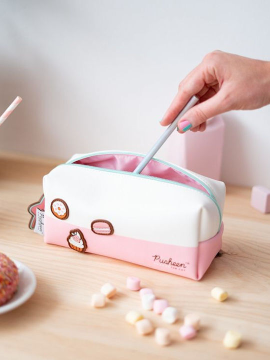 Damen Necessaire in Rosa Farbe 20cm