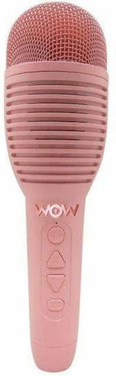 WOW Generation Μικρόφωνο Karaoke Ασύρματο Wow Generation 86723 Ροζ