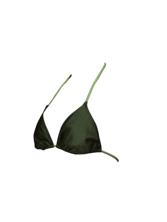 Set Bikini Τριγωνάκι Χακί