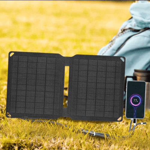 Flexsolar Αναδιπλούμενο Ηλιακό Panel Φορτιστής 10W με USB Output (Φορητών Συσκευών) (FLC-E2-050100-1)