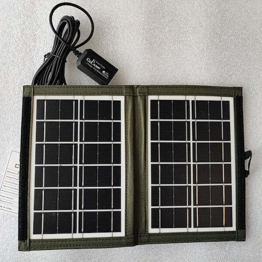 CL-670 Foldable Solar Panel Charger 7.2W with USB Output Portable Devices