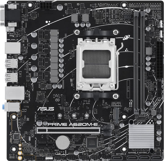 Asus Prime A620M-E-CSM Motherboard Micro ATX with AMD AM5 Socket