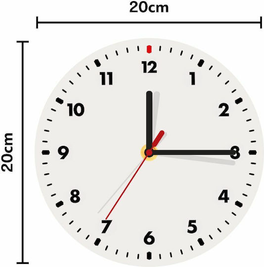 Koupakoupa Wooden Wall Clock