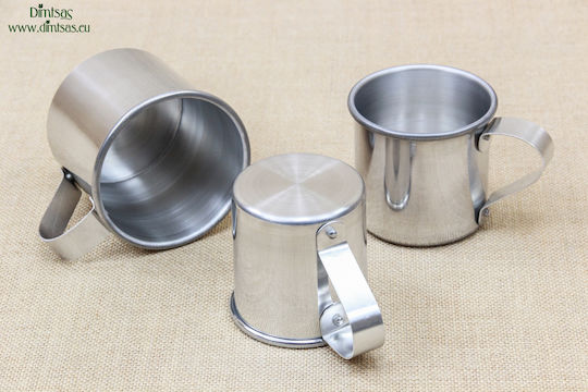 Mug Metallic Silver 500ml