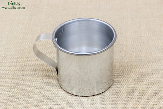 Mug Metallic Silver 500ml