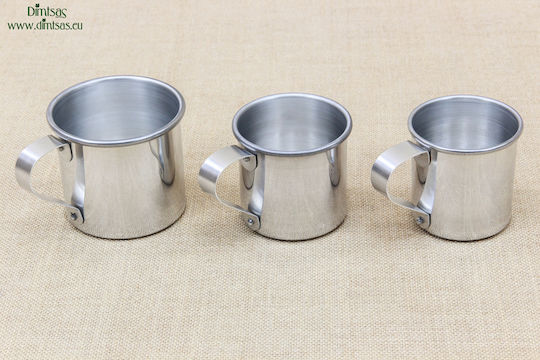 Mug Metallic Silver 500ml