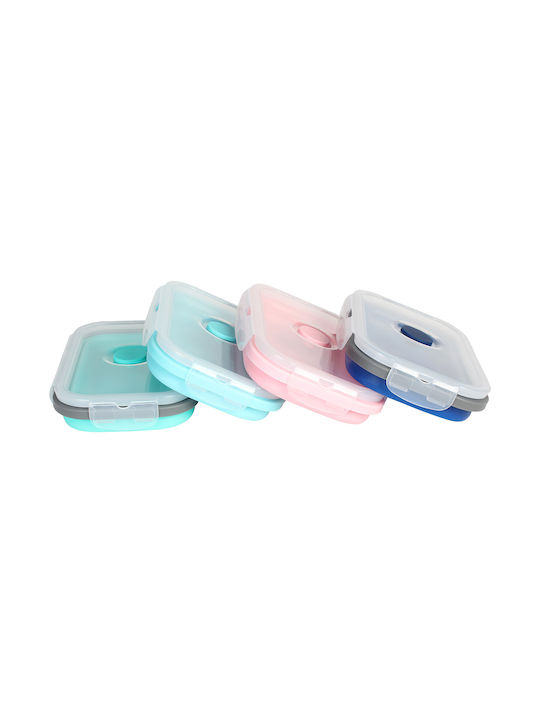 Keskor Plastic Lunch Box Pink 550ml