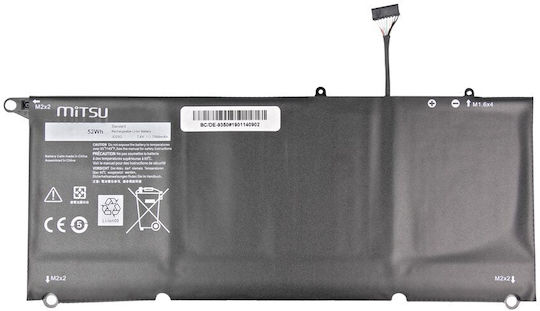 Mitsu Compatible Battery for Dell XPS 9350 with 7000mAh