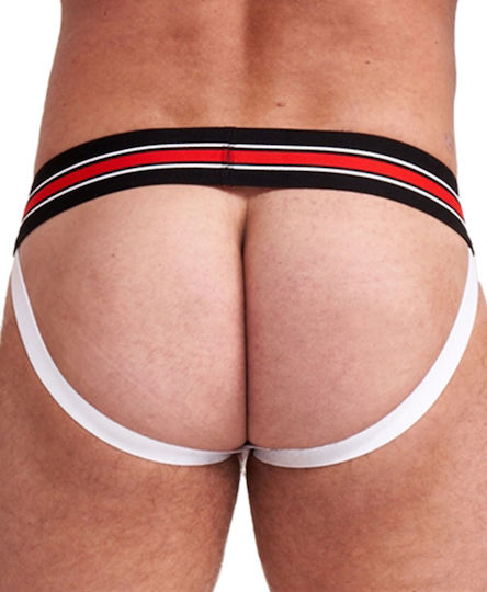 Mister B Ανδρικό Εσώρουχο Jockstrap Μαύρο
