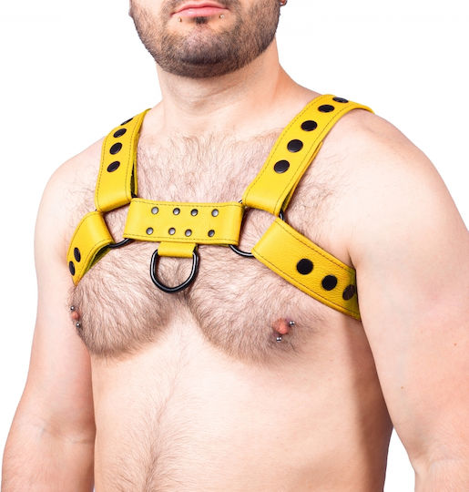 Kinksters Ανδρικό Harness Κίτρινο