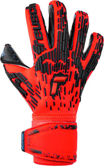 Reusch Attrakt Freegel Mănuși portar Adulți Roșii Fuzion Goaliator