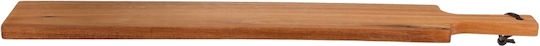 Bergner Wooden Cheese Serving Platter with Handle 60x15x1.5cm