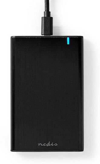 Nedis 233-2386 Case for Hard Drive 2.5" SATA III with Connection USB 3.2