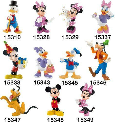 Bullyland На Партито Mickey Височина 7см (Различни Модели)