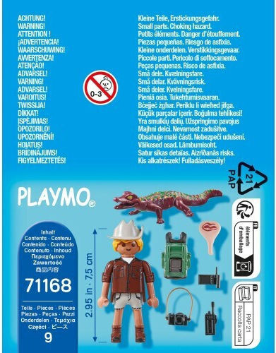 Playmobil Special Plus Εξερευνητής Αλιγάτορα για 4-10 ετών