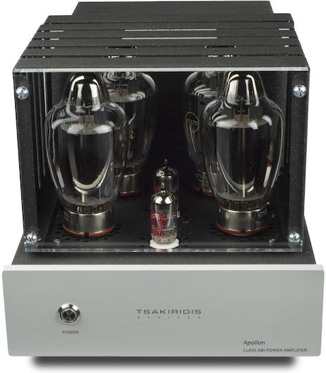 Tsakiridis Devices Apollon Ultima Λαμπάτος Τελικός Ενισχυτής Hi-Fi Mono 150W/8Ω Ασημί