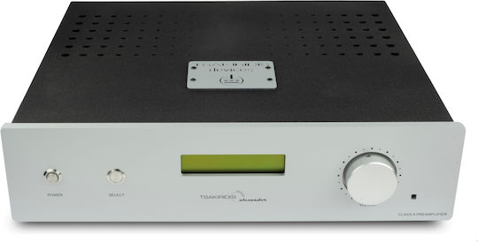Tsakiridis Devices Alexander Προενισχυτής Hi-Fi Stereo Ασημί