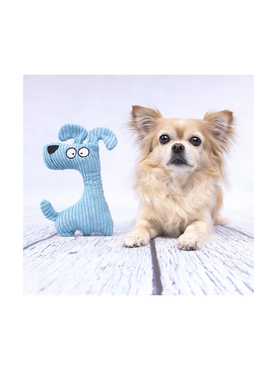 Flamingo Dog Dog Toy Cuddly Light Blue 23cm