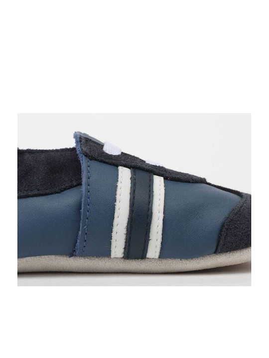 Bobux Бебешки кецове с меко ходило Тъмносиня Soft Sole Sport Classic
