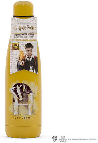 Cinereplicas Παιδικό Παγούρι Θερμός Harry Potter Ανοξείδωτο Κίτρινο 500ml