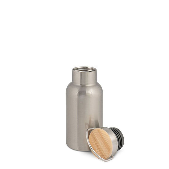 Koupakoupa Μπουκάλι Θερμός Ανοξείδωτο 350ml Ασημί